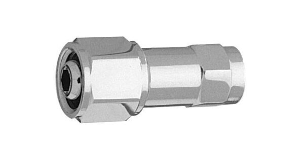DISS Hex Nut & Nipple Assembly x 1/8" NPT Female, O2