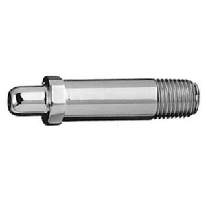 CGA 326 Nipple, 2 1/2" x 1/4" NPT Male, N2O