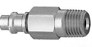 Puritan Male QC x 1/4" NPT Male, N2O