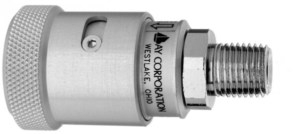 Schrader Female Coupler x 1/4" NPT Male, N2O