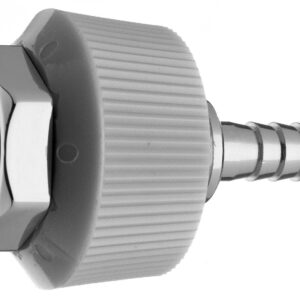 DISS HT Nut & Nipple Assembly x 1/4" HB, N2O