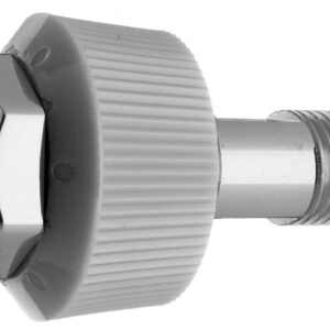 DISS HT Nut & Nipple Assembly x 1/4" NPT Male, CO2