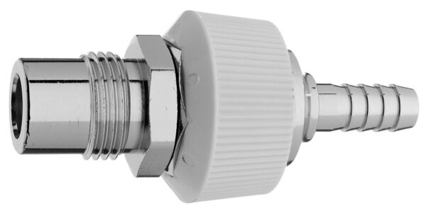 DISS DV Body Adaptor x 5/16" HB w/ Hand Grip Collar, VAC