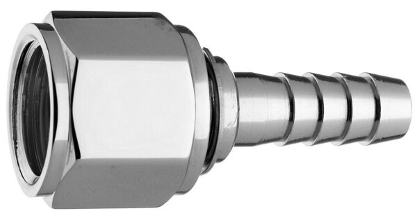 DISS Hex Nut & Nipple Assembly (w/out O-ring) x 1/4" HB, O2