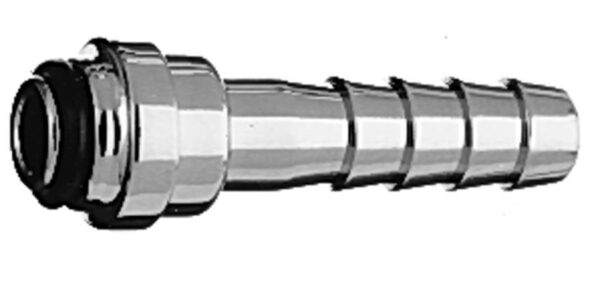 DISS Nipple w/ O-ring x 3/16" HB, O2