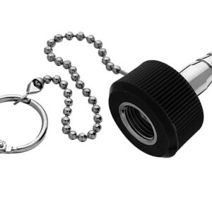 DISS Tapered Hex Nut & Nipple Assembly, w/ HT & 5 in. Chain, O2