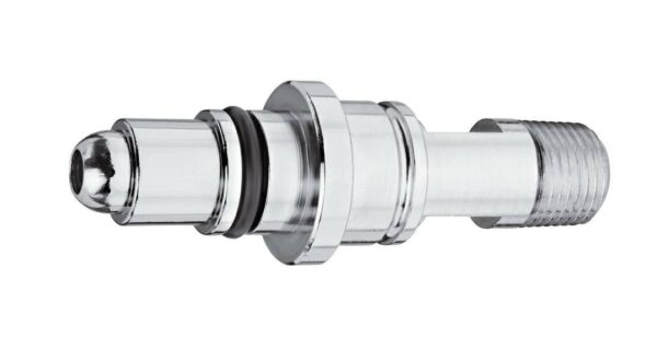DISS Nipple w/ O-ring x 1/8" NPT Male, I-Air