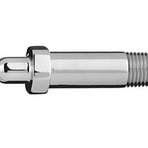 CGA 280 Nipple w/ filter, 2 1/2" x 1/4" NPT Male, Heliox
