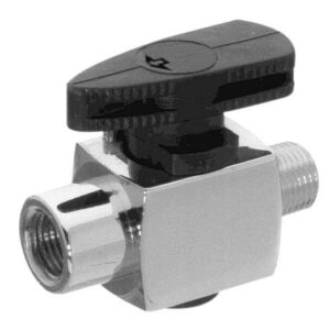 Compact Valve 1/8" NPT Male Inlet x 1/8" NPT Female Outlet