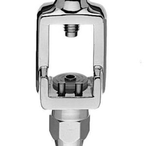 Yoke CGA 910 x 1/4" NPT Male w/ One-Way CV & Rubber Washer, N2O