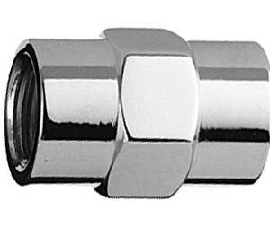 Pipe Thread Female to Female Coupler, 1/8" NPT