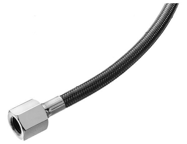 Flexible SS Pigtail, 48", 1/4" NPT Female x 1/4" NPT Female