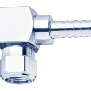 90º Swivel Adaptor, 1/8" NPT Female to 1/4" HB
