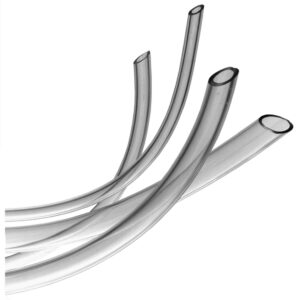 Med Grade Vinyl Tubing, 1/8" ID, 1/4" OD, 1/16" Wall, (unit = 100 ft. coil)
