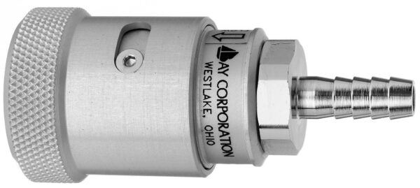 Schrader Female Coupler x 1/4" HB, N2O