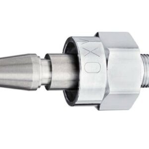 Schrader Swivel Male QC x 1/8" NPT Male, N2O