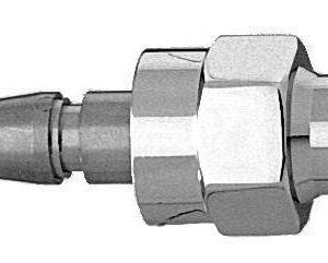 Schrader Swivel Male QC x DISS Female Hex Nut & Nipple, VAC