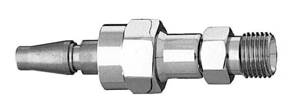 Schrader Swivel Male QC x DISS DV, O2