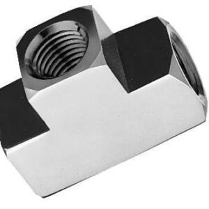 3-Way Tee, 1/8" NPT All Ports