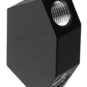 DISS Y-Block, 1/4" NPT Female All Ports