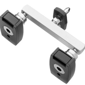 Chemetron Y-Block, Male QC Inlet-Centered x Female Coupler Outlets, N2O