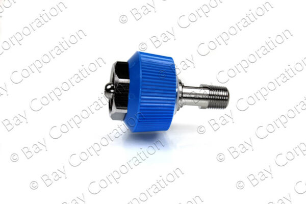 DISS HT Nut & Nipple Assembly x 1/8" NPT Male, N2O - Image 2