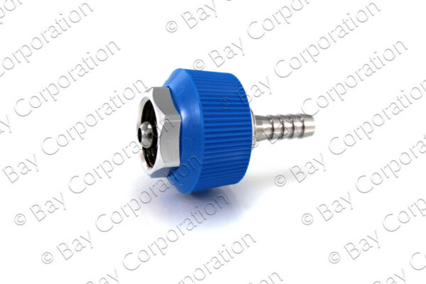 DISS HT Nut & Nipple Assembly x 1/4" HB, N2O - Image 2