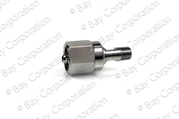 DISS Hex Nut & Nipple Assembly x 1/8" NPT Male, Heliox - Image 2