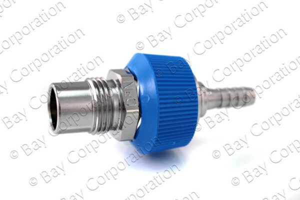 DISS DV Body Adaptor x 1/4" HB w/ Hand Grip Collar, N2O - Image 2