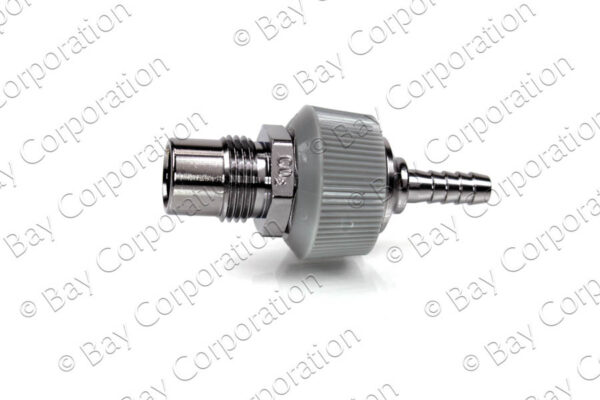 DISS DV Body Adaptor x 1/4" HB w/ Hand Grip Collar, CO2 - Image 2