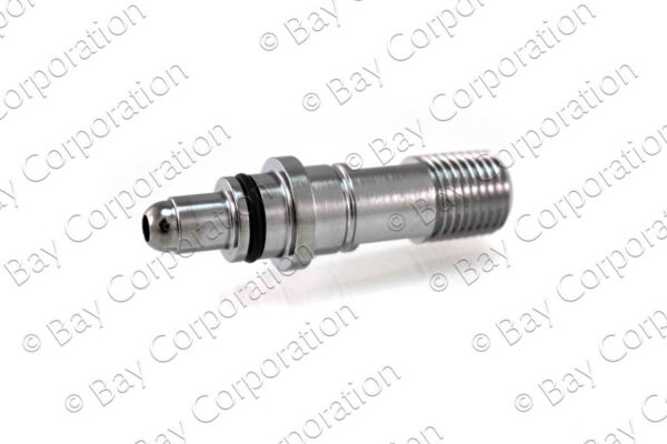 DISS Nipple w/ O-ring x 1/4" NPT Male, CO2 - Image 2