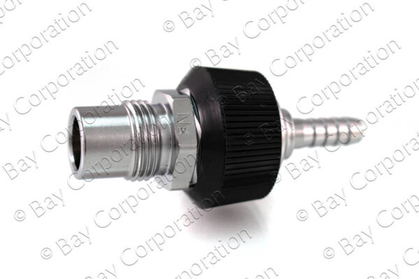 DISS DV Body Adaptor x 1/4" HB w/ Hand Grip Collar, N2 - Image 2