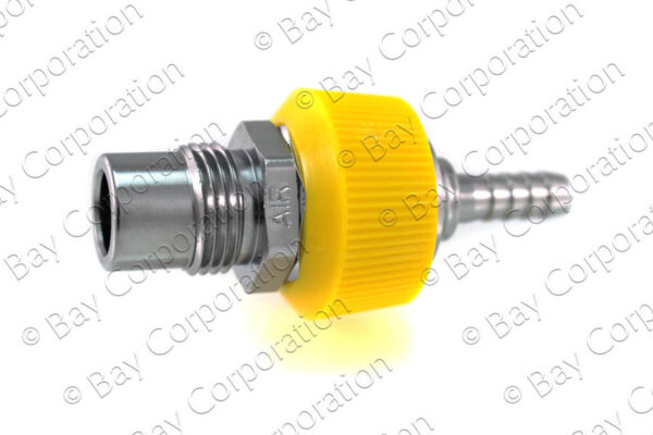 DISS DV Body Adaptor x 1/4" HB w/ Hand Grip Collar, Med Air - Image 2