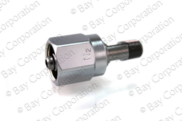 DISS Hex Nut & Nipple Assembly x 1/8" NPT Male, N2 - Image 2