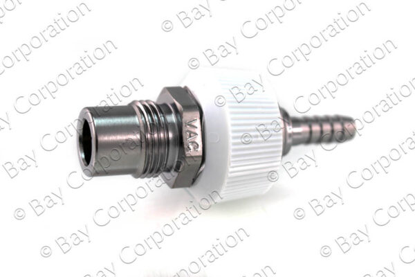 DISS DV Body Adaptor x 1/4" HB w/ Hand Grip Collar, VAC - Image 2