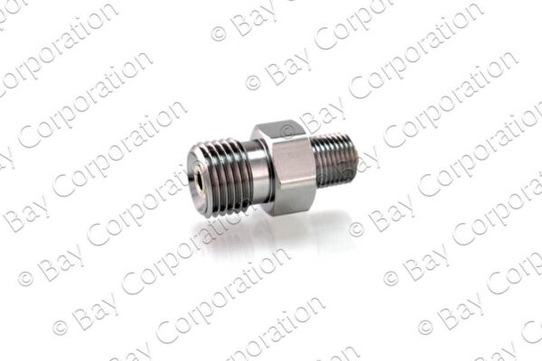 DISS DV Body Adaptor x 1/8" NPT Male, O2 - Image 2