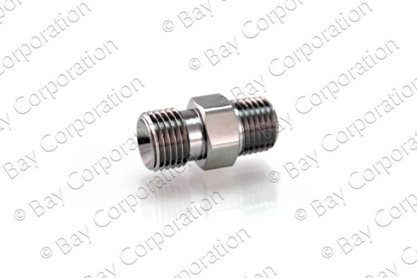 DISS Body Adaptor x 1/4" NPT Male w/ One-Way Check, O2 - Image 2