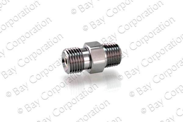 DISS DV Body Adaptor x 1/4" NPT Male, O2 - Image 2