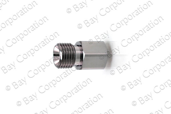 DISS Body Adaptor x 1/8" NPT Female, O2 - Image 2