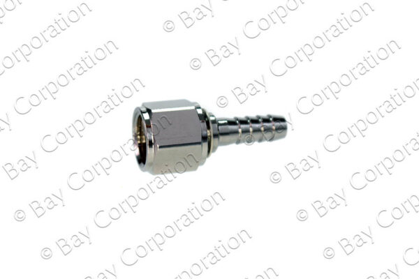 DISS Hex Nut & Nipple Assembly w/ O-ring x 1/4" HB, O2 - Image 2