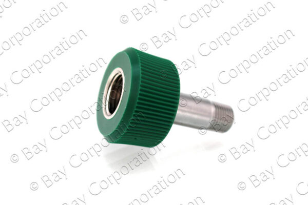 DISS Hex Nut & Nipple Assembly, 1 1/2" Nipple x 1/8" NPT Male, O2 - Image 2