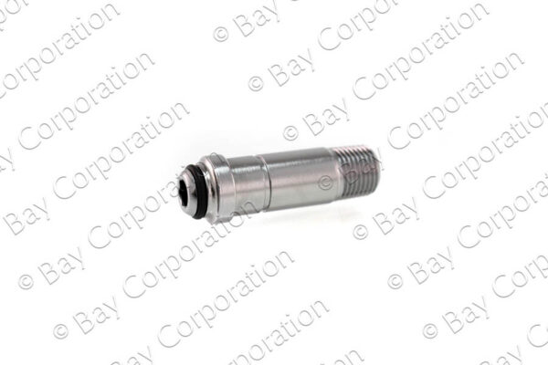 DISS 1 1/2" Nipple w/ O-ring x 1/8" NPT Male, O2 - Image 2