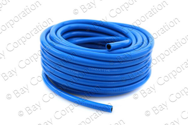 Conductive Hose, 1/4" ID, .460" OD, Blue (unit = 50 ft. coil) - Image 2