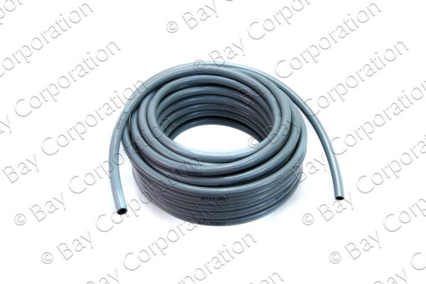 Conductive Hose, 1/4" ID, .460" OD, Grey (unit = 50 ft. coil) - Image 2