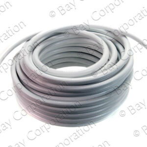 Conductive Hose, 1/4" ID, .460" OD, White (unit = 50 ft. coil)