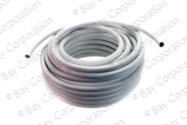 Conductive Hose, 1/4" ID, .460" OD, White (unit = 50 ft. coil) - Image 2