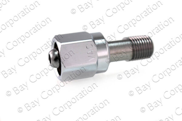 DISS Hex Nut & Nipple Assembly x 1/4" NPT Male, VAC - Image 2
