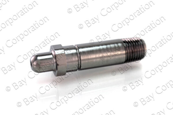 CGA 280 Nipple w/ filter, 2 1/2" x 1/4" NPT Male, Heliox - Image 2