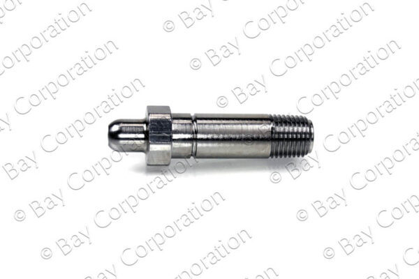 CGA 326 Nipple w/ filter, 2 1/2" x 1/4" NPT Male, N2O - Image 2