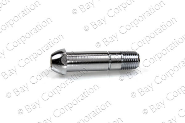 CGA 500 Nipple w/ filter, 2 1/2" x 1/4" NPT Male, Med Mix - Image 2